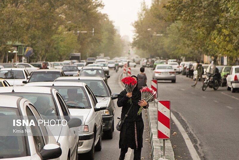 هوای تهران در ساعات گرم برای حساس ها ناسالم می گردد