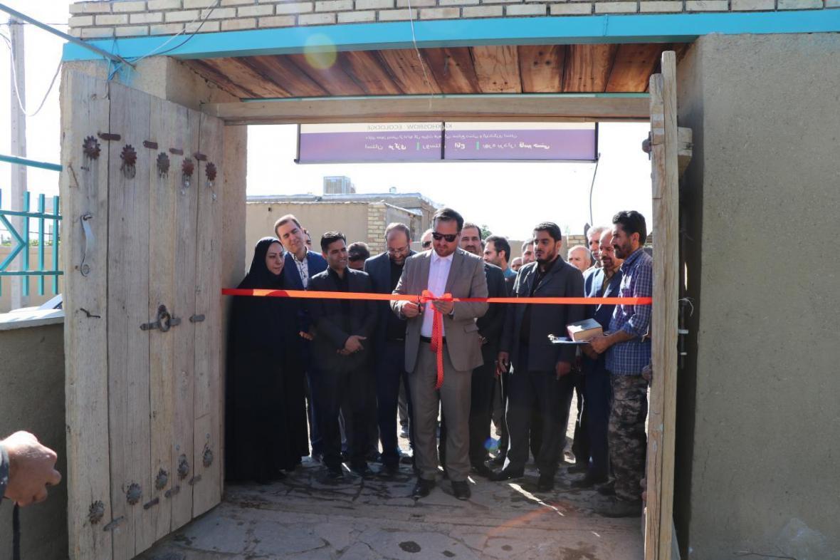 افتتاح یک اقامتگاه بوم گردی در روستای اناج استان مرکزی