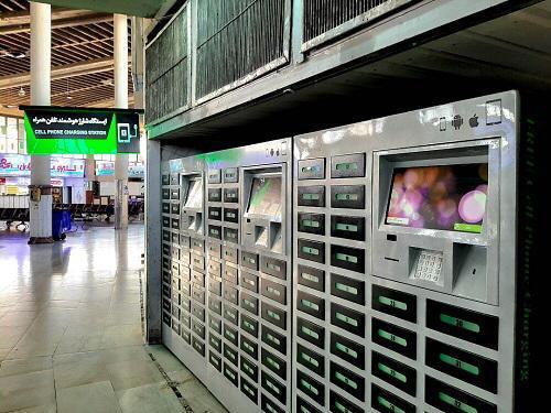 بهره برداری از ایستگاه های شارژ هوشمند تلفن همراه در پایانه های تهران