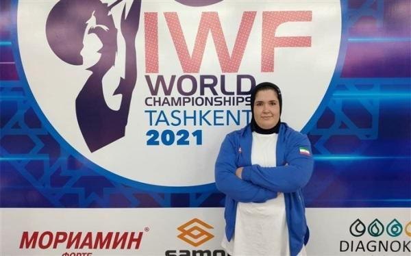 وزنه برداری قهرمانی دنیا؛ دختر ایرانی رکوردشکنی کرد