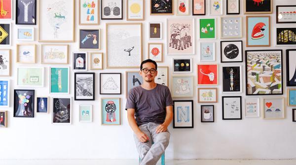 تلاقی دیجیتال و مینیمال در آثار تصویرگر مالزیایی