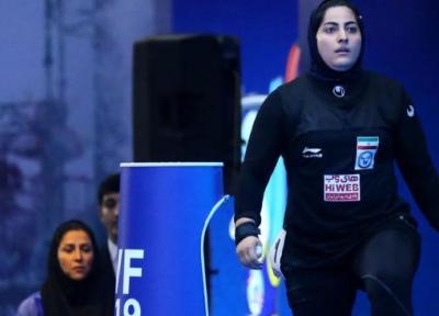 دختر ایرانی در تیم وزنه برداری پناهندگان