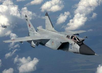 سقوط یک جنگنده میگ 31 در روسیه