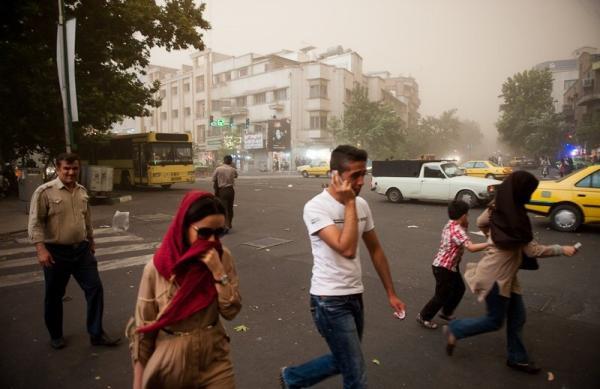وزش گرد و خاک در این منطقه ها تهران طی روزهای آینده ، دمای هوا در این دو نقطه به 25 درجه می رسد
